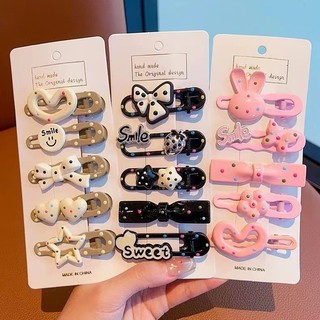 Set KẸP TÓC/CẶP TÓC kim loại dễ thương cho bé và mẹ Phụ kiện tóc trẻ em