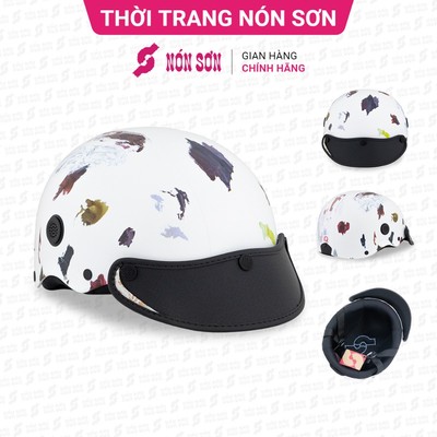 Mũ bảo hiểm lỗ thông gió họa tiết NÓN SƠN chính hãng BMP-TR131