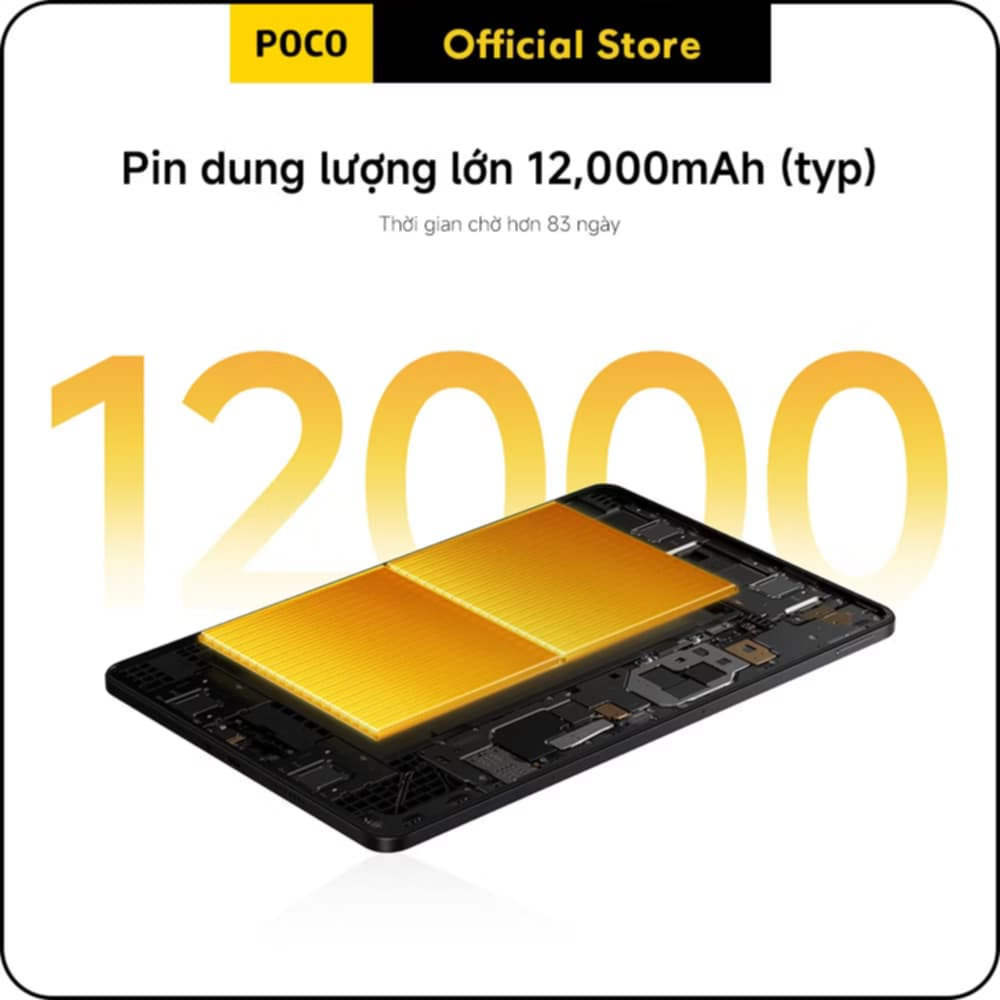 (GIÁ SIÊU TỐT) Máy Tính Bảng POCO Pad M1 Chính Hãng Mới 100% Nguyên Seal Bảo Hành 18 Tháng | BigBuy360 - bigbuy360.vn