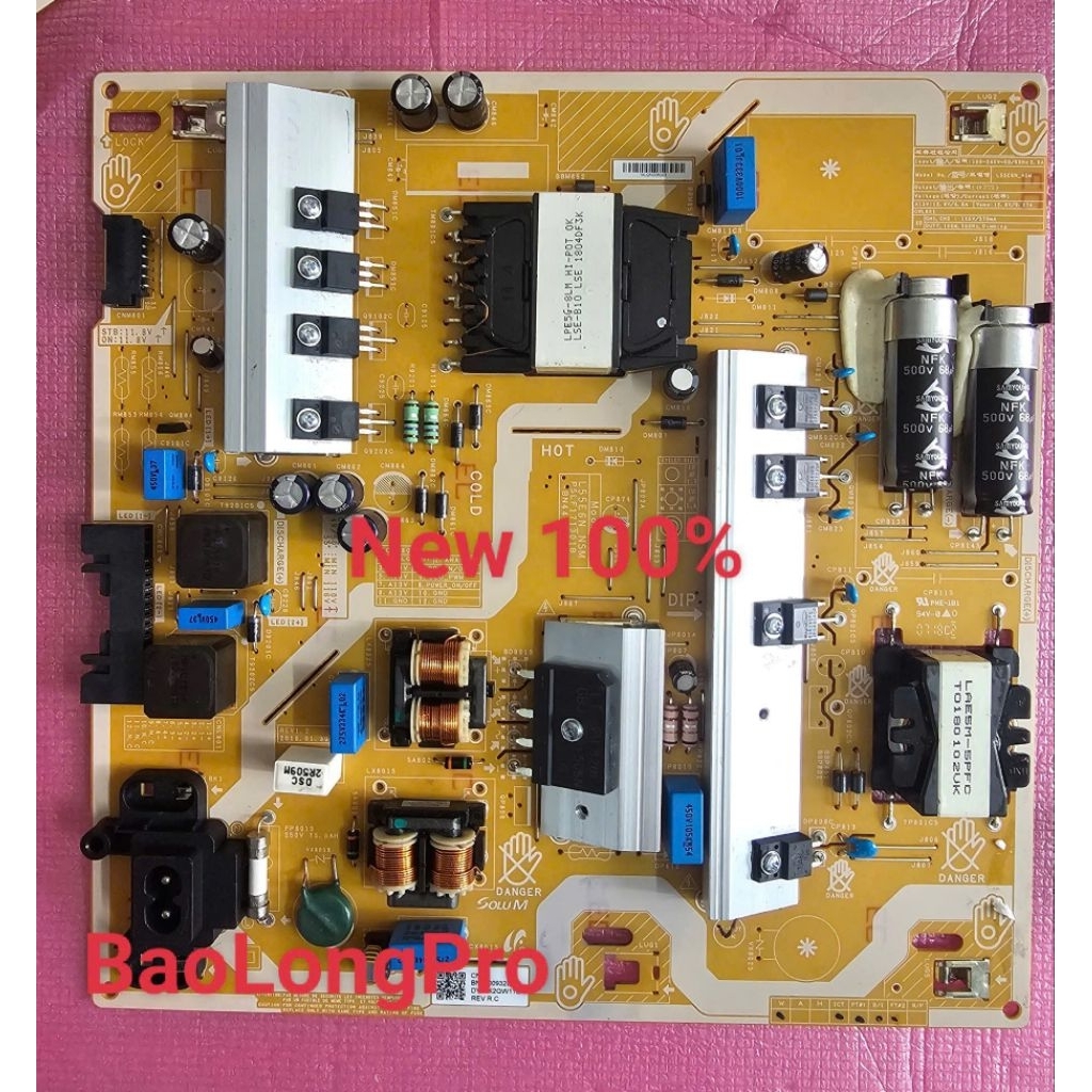 Bo nguồn mới Tivi Samsung 55RU7100 55NU7100 65RU7600 65NU7100 50NU7400 50RU7400 65NU7090 65RU8000...