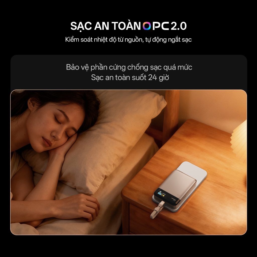 CUKTECH Pin Dự Phòng Từ Tính Sạc Nhanh 55W 10000mAh  Hỗ Trợ Sạc Không Dây Tích Hợp Dây cho iP 17–12 | BigBuy360 - bigbuy360.vn