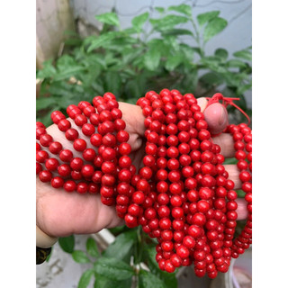 vòng tay san hô đỏ 8ly