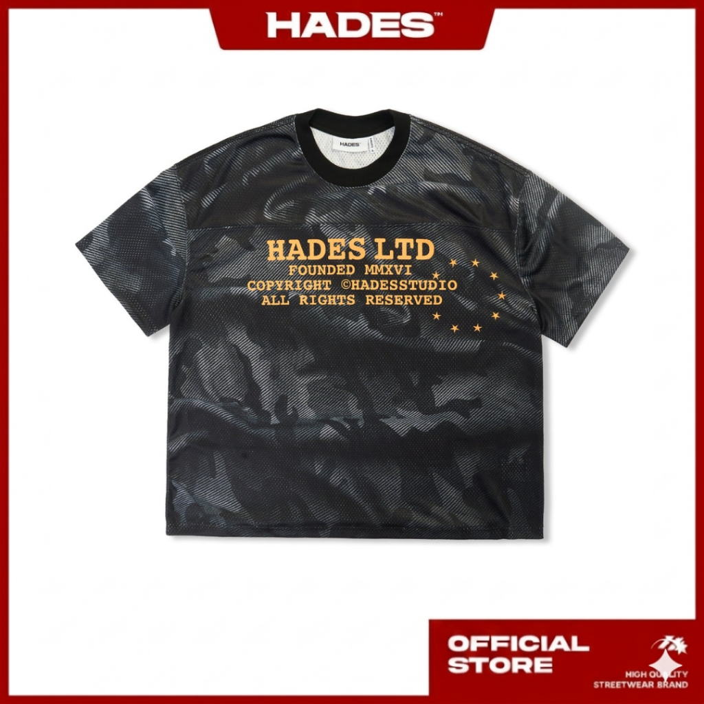 HADES CAMO MESH TEE - HADES Brand Chính Hãng