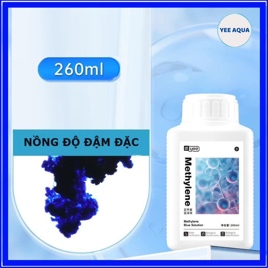 YEE Dung dịch Methylene Blue - Methylene Xanh trị bệnh ngoài da, sát khuẩn, vận chuyển cá cảnh, hỗ t