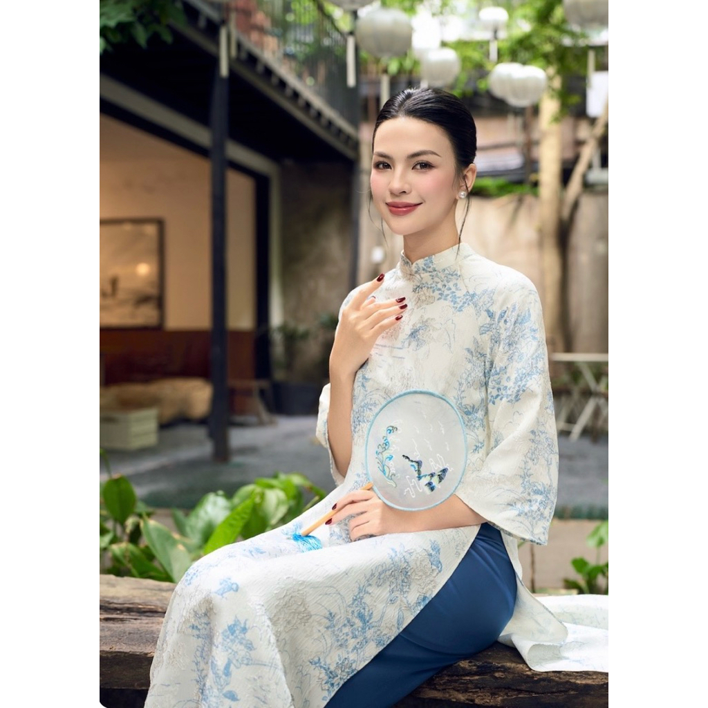 Set Áo Dài Emwear sz M, new 99%