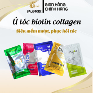 Gói Hấp ủ tóc ASAPA 30ml collagen biotin dưỡng tóc