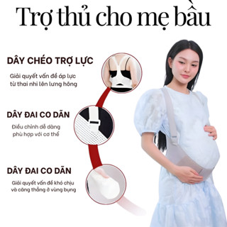 hỗ trợ nâng đỡ mẹ bầu giảm đau lưng rạn bụng mỏi