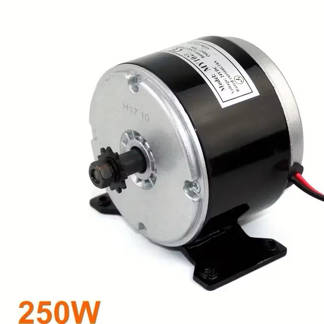 motor 12v 250w, động cơ 24v 250w chế xe, chế tời, kéo đầu bơm, Motor 12v 300w cho scooter chế xe, độ