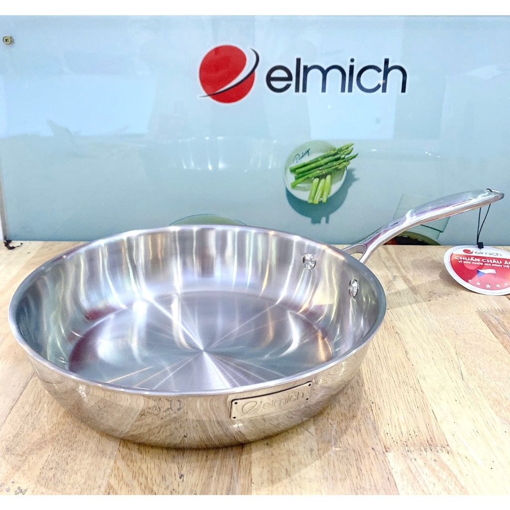 Chảo inox liền khối Elmich Trimax EL3846 size 26 bền mãi mãi