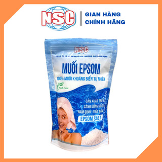 Muối Epsom NSC Hàng chính hãng/ Hỗ trợ phòng và chữa các bệnh về da/ Túi 200gr