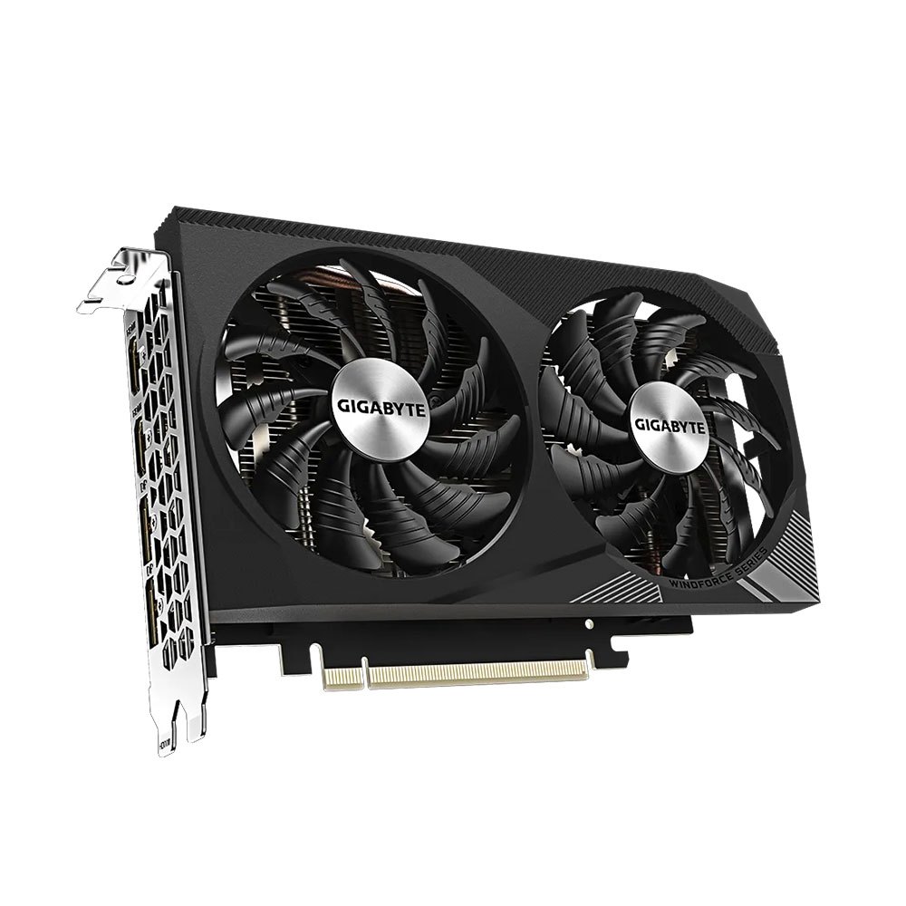 (hàng lướt) VGA Gigabyte GeForce RTX 3050 WINDFORCE OC V2 8GB (N3050WF2OCV2-8GD) (4 Cổng xuất hình: 