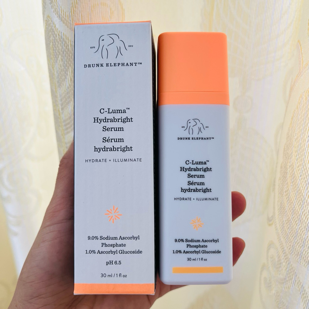 Tinh chất dưỡng ẩm làm sáng da Drunk Elephant C-Luma Hydrabright Gentle Hydrating Vitamin C Serum