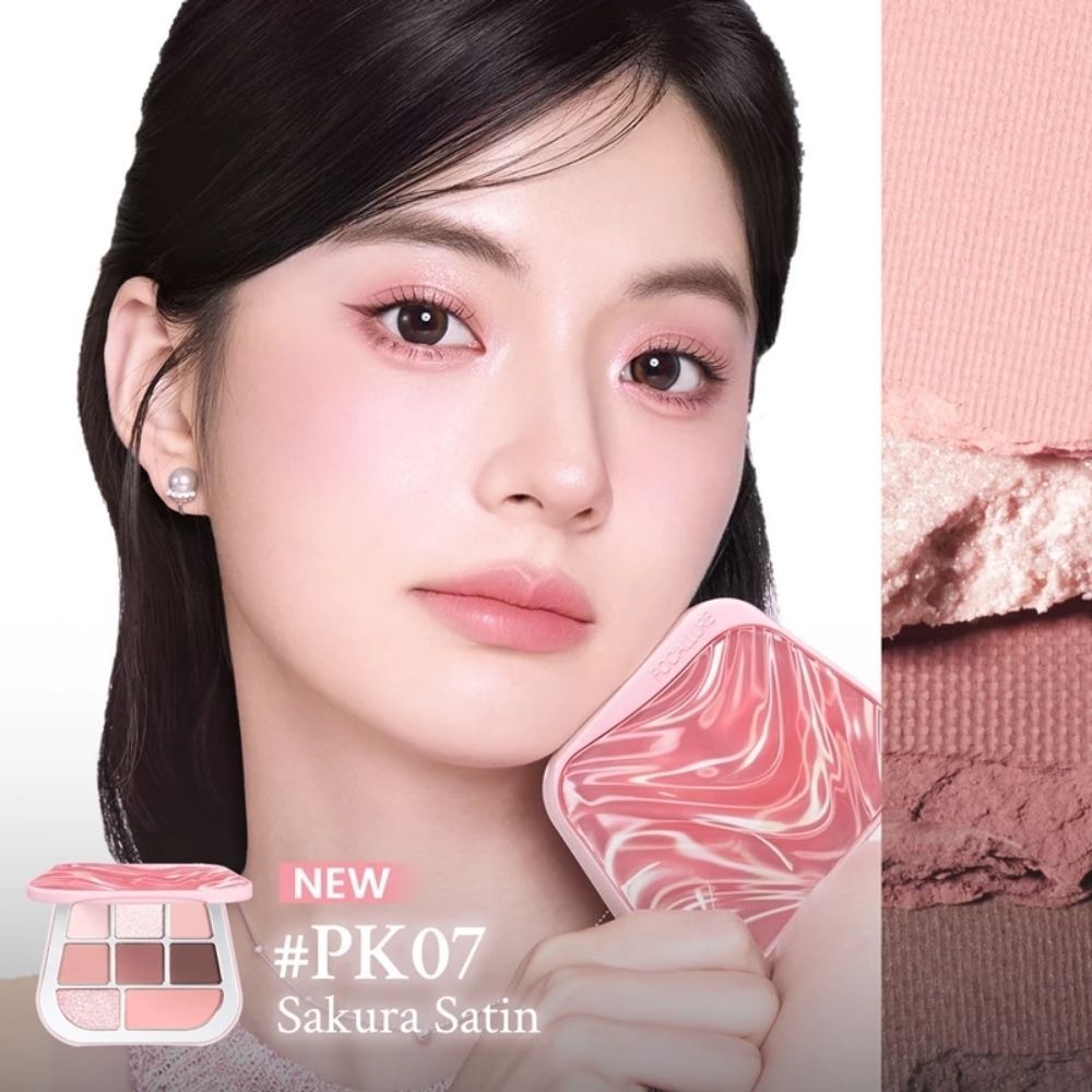 Ảnh 5 của Bảng phấn mắt FOCALLURE 8 Pan Pressed Powder Palette sắc tố cao, không nhòe, lâu trôi chống nước E09