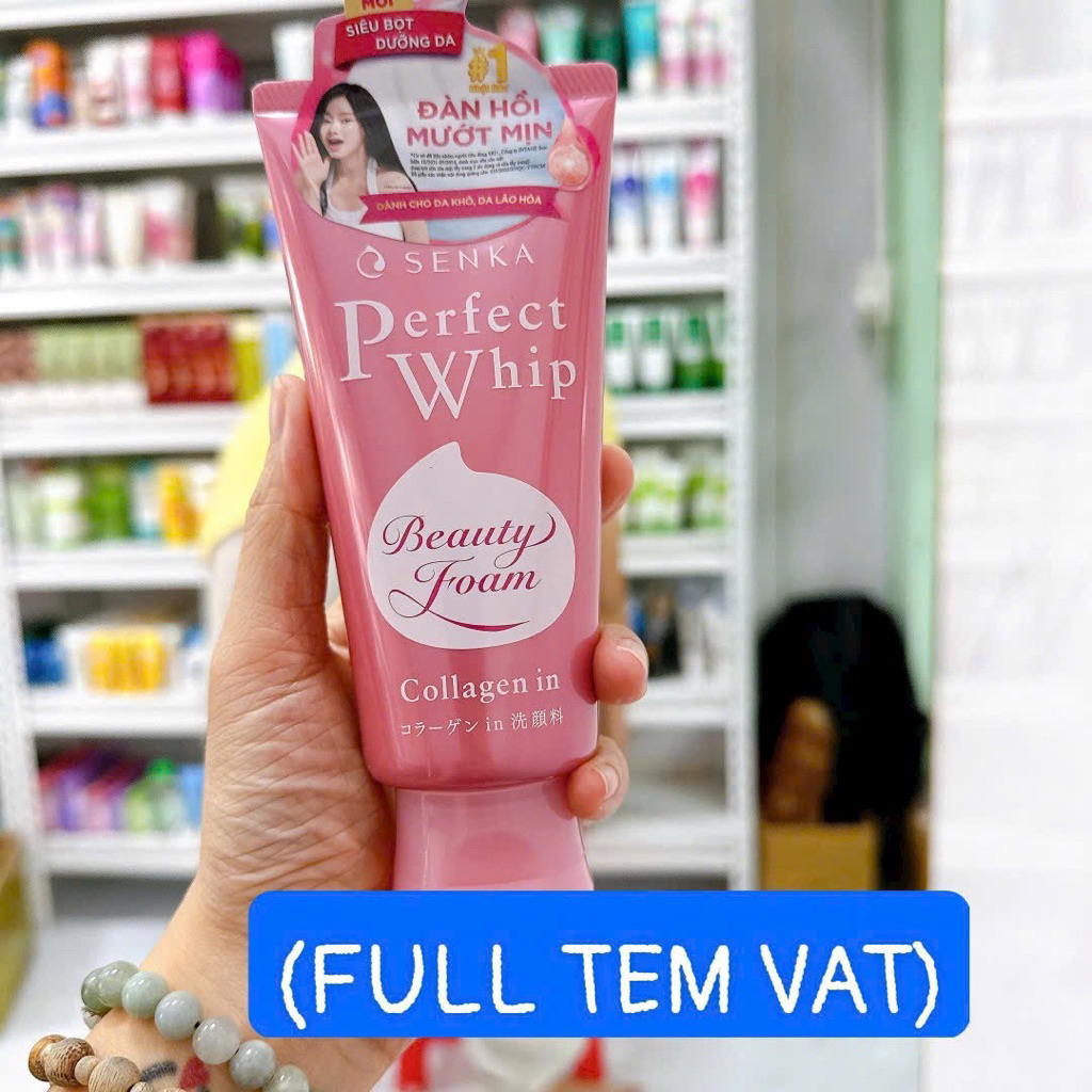 Chính hãng __Sửa rửa mặt Senka hồng