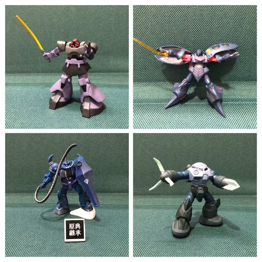 [Xem mô tả] Gundam Mô hình tĩnh Gashapon Encyclopedia Gum Pilot SD Chibi,Petit tỷ lệ 1/300, Bandai