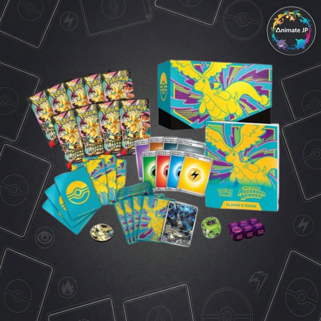 [NGUYÊN SEAL] Hộp Thẻ Bài Pokemon TCG: Elite Trainer Box (ETB) - Mega Evolution: Ascended Heroes - C