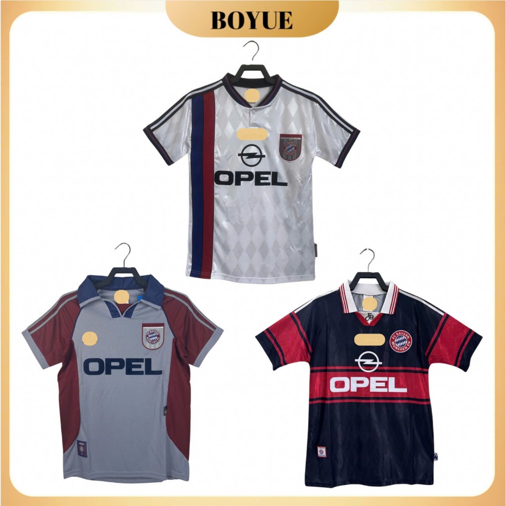 [SỈ - LẺ] Áo bóng đá Áo retro chuẩn  hàng QC cao cấp Áo retro Bayern Munich các phiên bản siêu đẹp