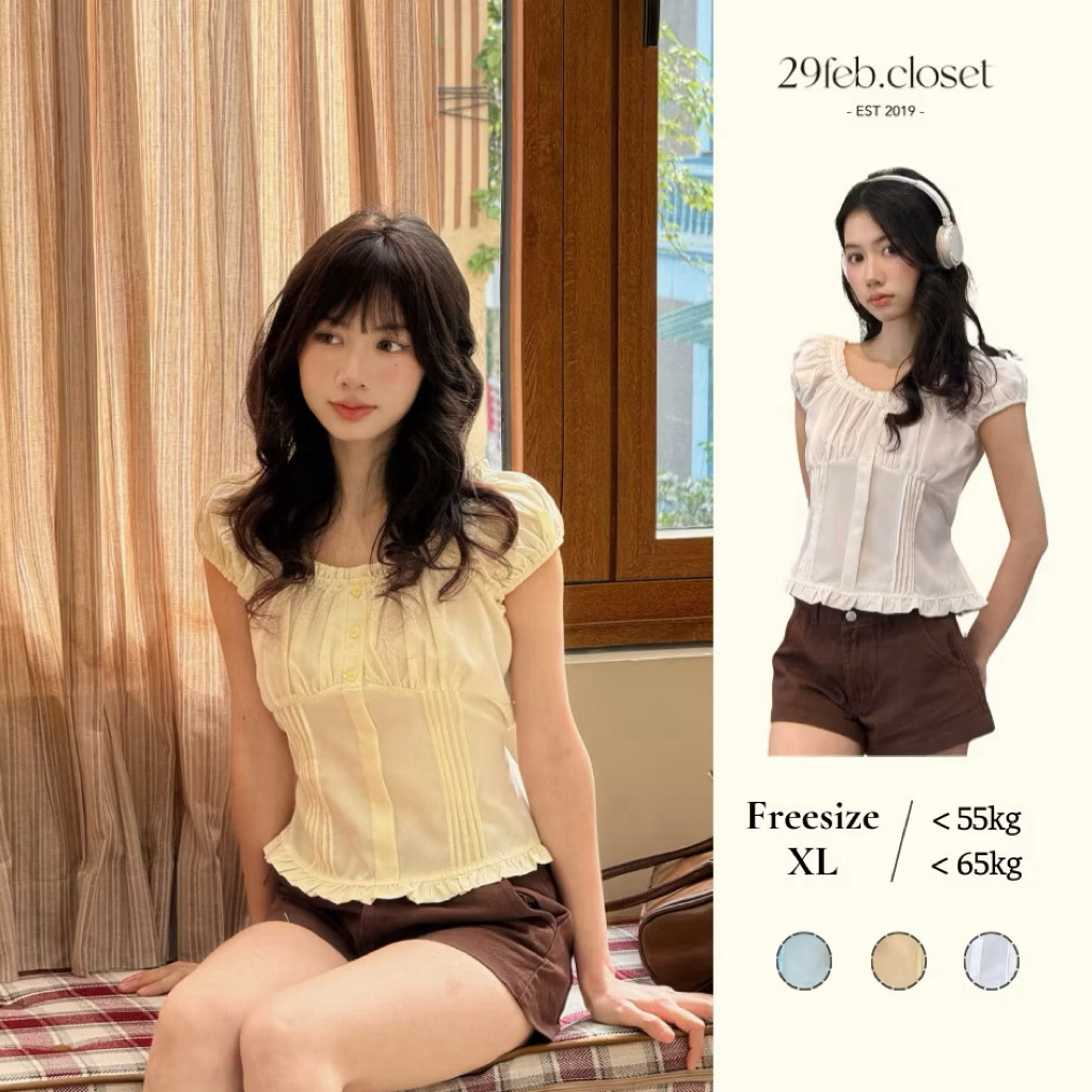 [Thanh lý] Áo 29Feb. Closet NEW TAG (ảnh thật_Đọc kỹ mô tả)