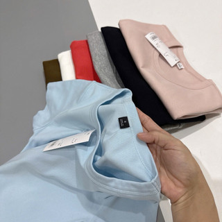 Áo pull cotton dẻo CỔ TRÒN nhiều màu