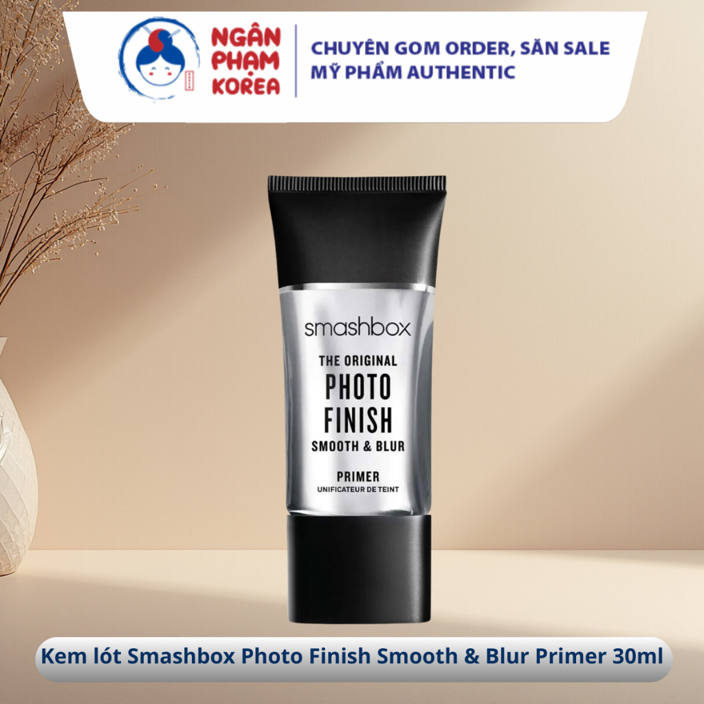 Kem Lót Kiềm Dầu Smashbox Photo Finish Smooth & Blur Primer 30ml Ngân Phạm Korea