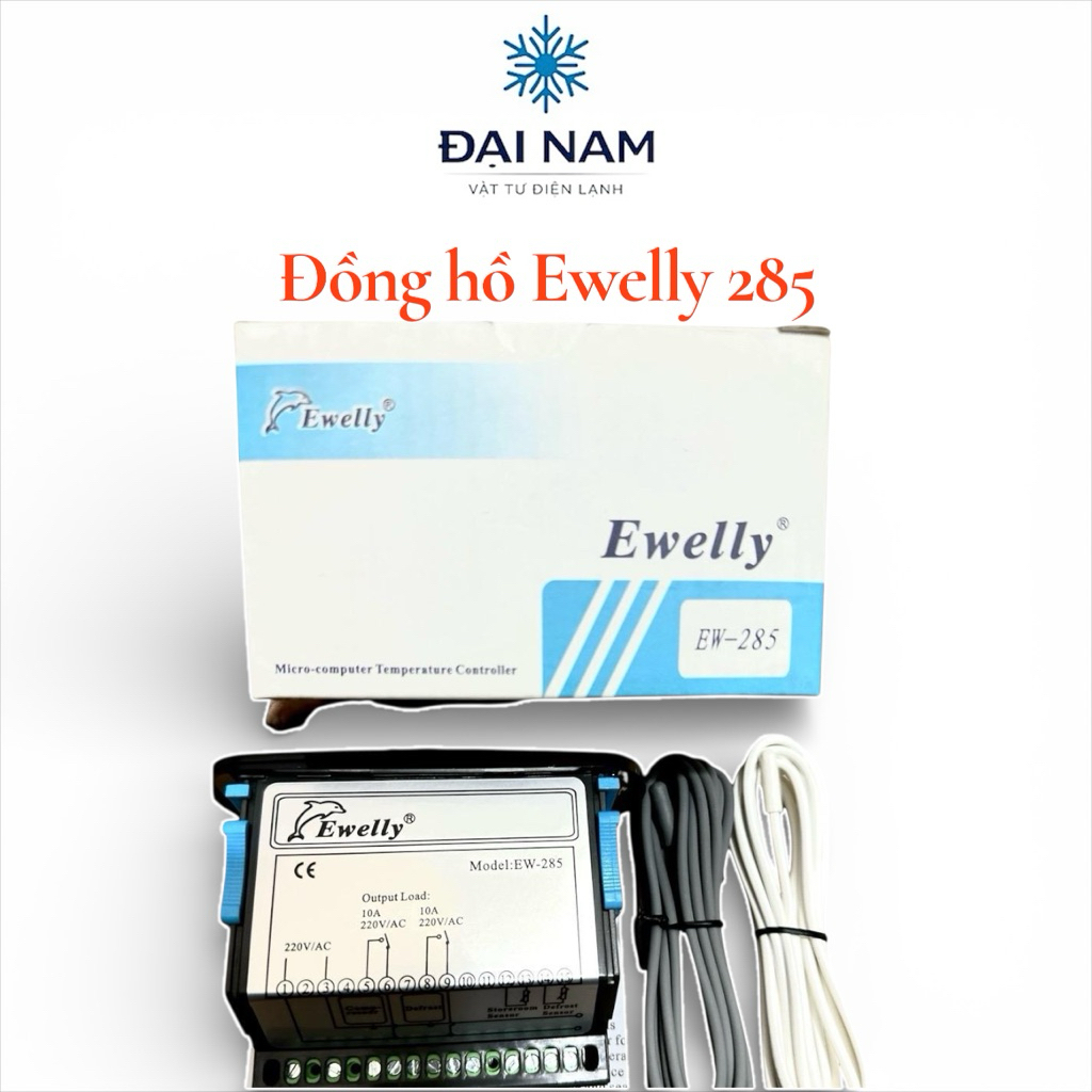 Bộ điều khiển nhiệt độ Ewelly EW-285 / Đồng hồ Ewelly