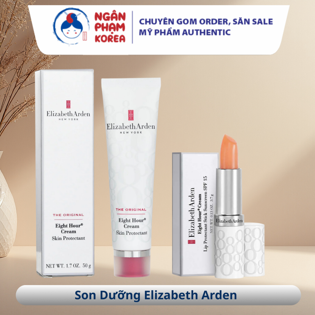 Son dưỡng môi đa năng Elizabeth Arden Eight Hour Cream Ngân Phạm Korea