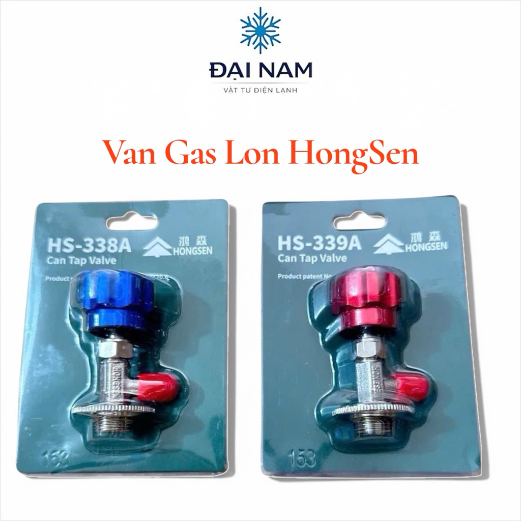 Van gas Lon R410A-R600A-R134-R290 HONGSEN