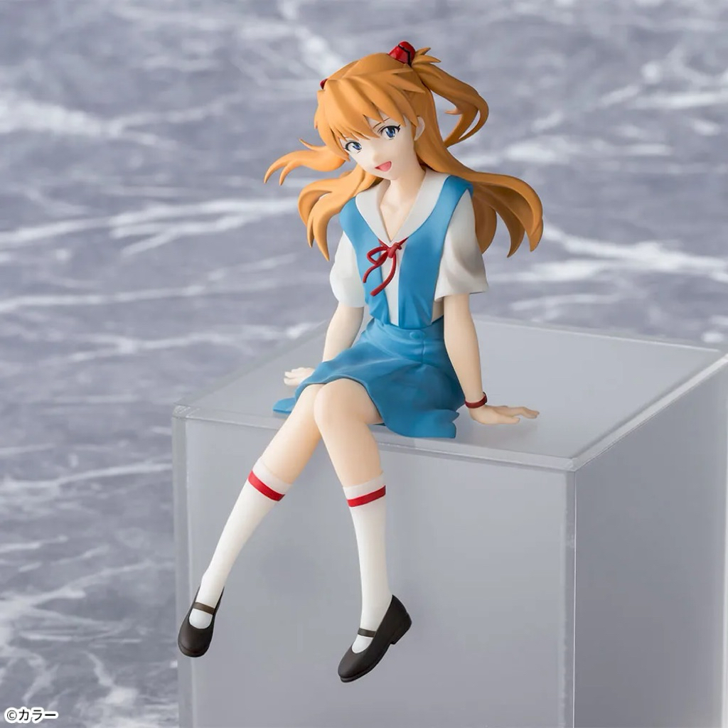 Mô hình Evangelion - Asuka Chokonose Figure School Uniform Ver chính hãng Sega
