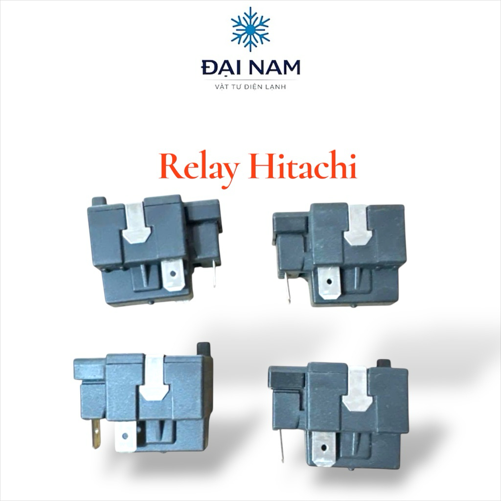 Rơ le khởi động block tủ lạnh Hitachi - Relay tủ lạnh Hitachi - Mới hãng - F85