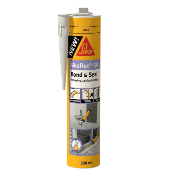 (Tuýp 300ml) Sikaflex 134 Bond & Seal - Keo Trám Khe Nứt Và Kết Dính Đa Năng Đàn Hồi Gốc PU