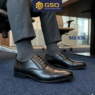 Giày Tây Nam Da Bò 836 – Giày Công Sở Nam Lịch Lãm