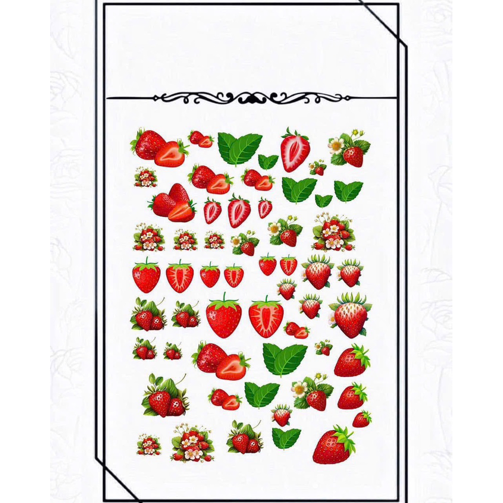 Hình dán 5D sticker nail 5D link5