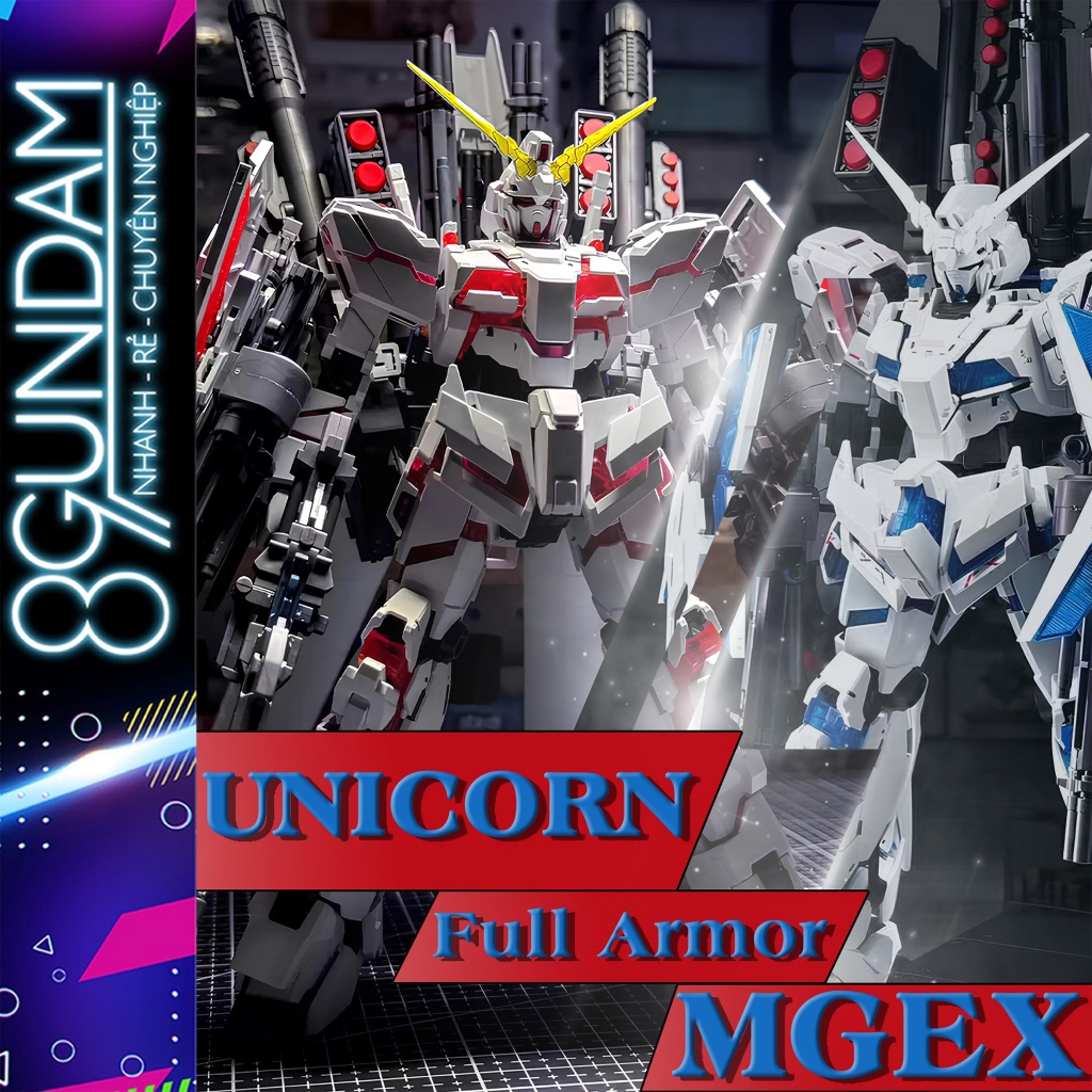 [SẮP VỀ] Mô Hình Lắp Ráp MGEX Unicorn Full Armor Fighter
