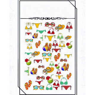 Hình Dán 5D sticker 5D nail link7