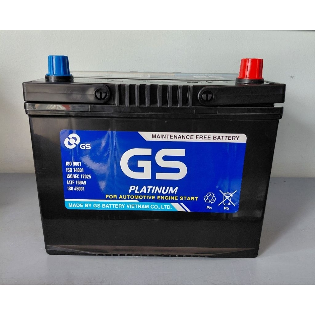 Bình ắc quy 12v miễn bảo dưỡng GS MF 80D26L (12V-70ah)