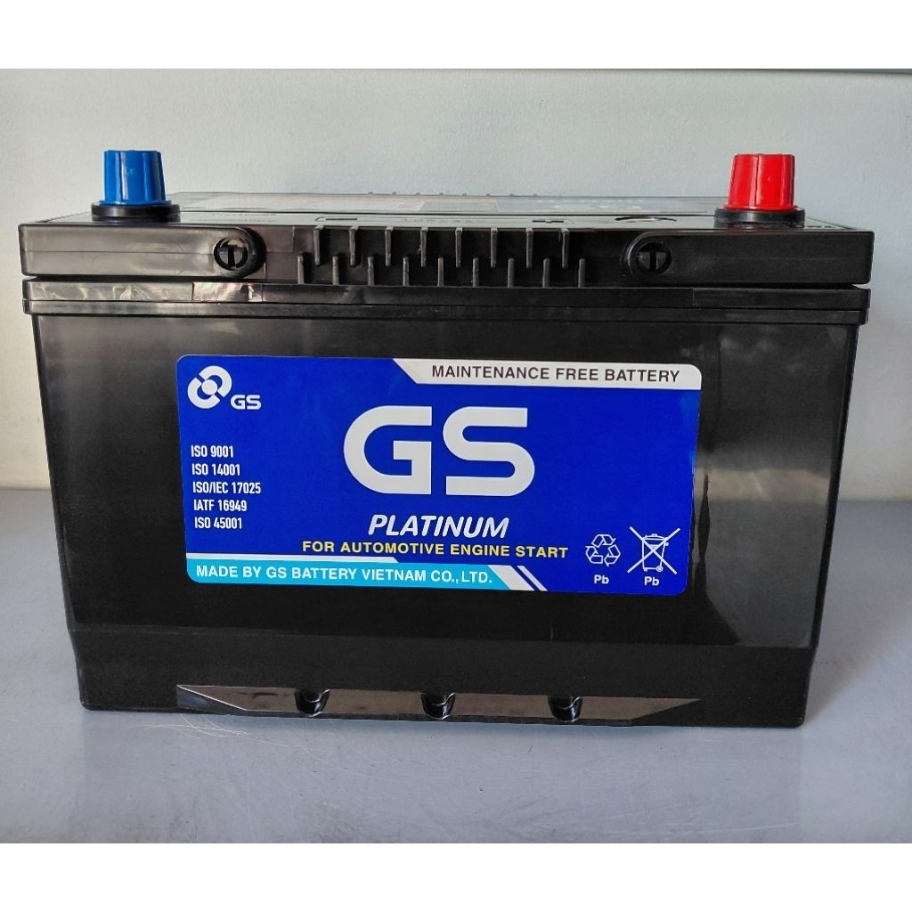 Bình ắc quy 12v miễn bảo dưỡng GS MF 105D31L (12V-90ah)