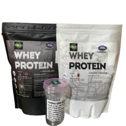 WHEY PROTEIN VBEST NUTRITION CHOCOLATE/CREAM CHEESE TÚI 450 G