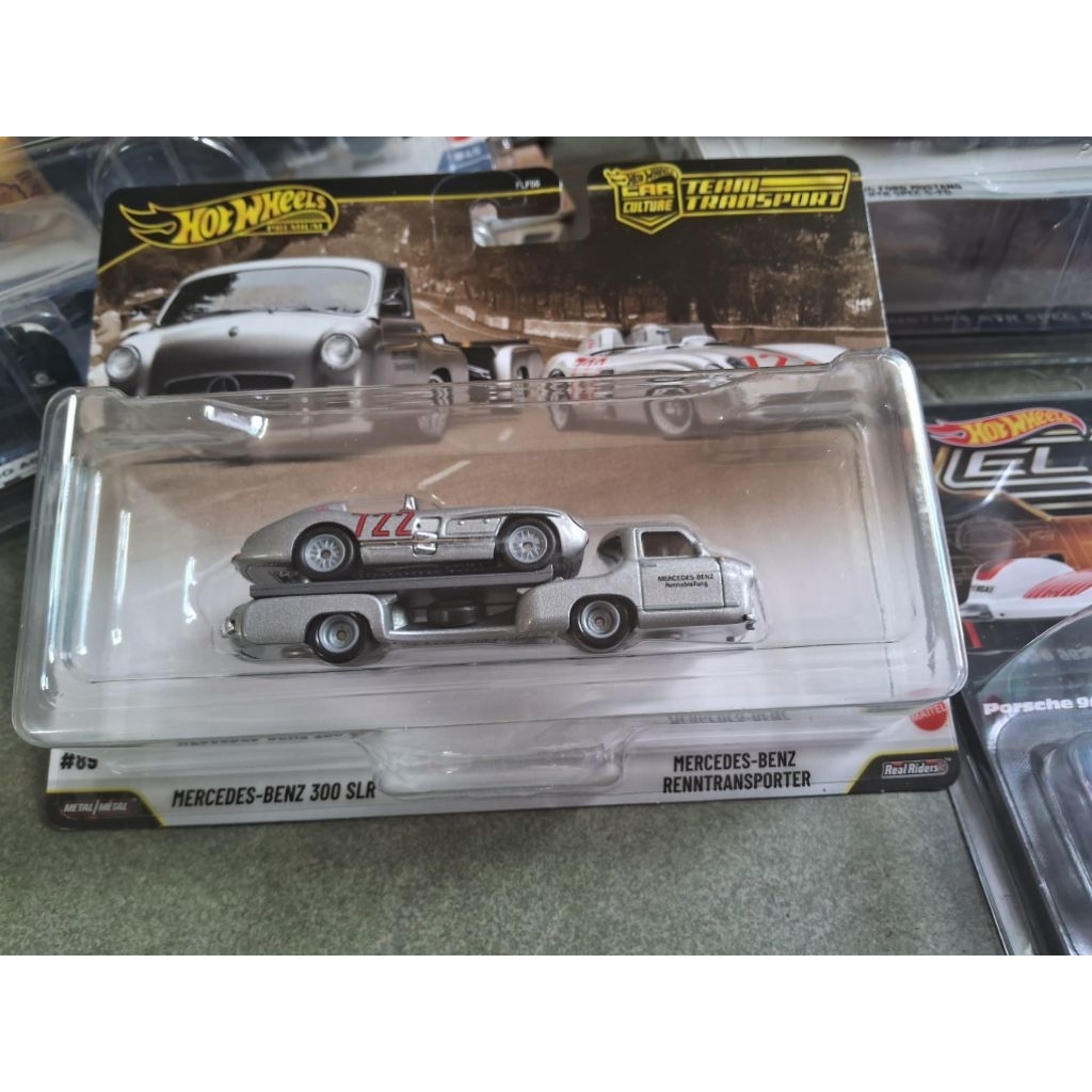 2026 HOT WHEELS PREMIUM MERCEDES-BENZ 300 SLR AND MERCEDES-BENZ RENNSTRANSPORTER