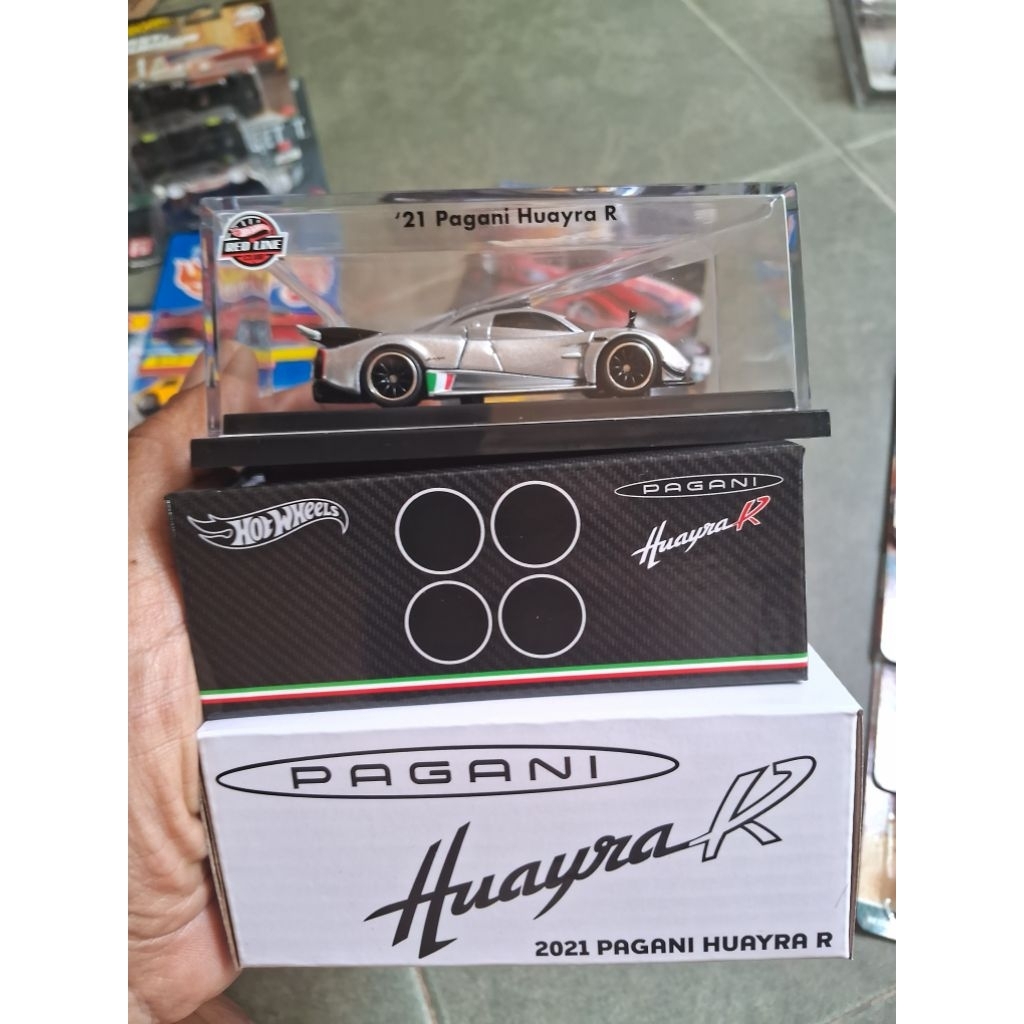 2026 HOT WHEELS RLC 2021 PAGANI HUAYRA R SILVER COLOR