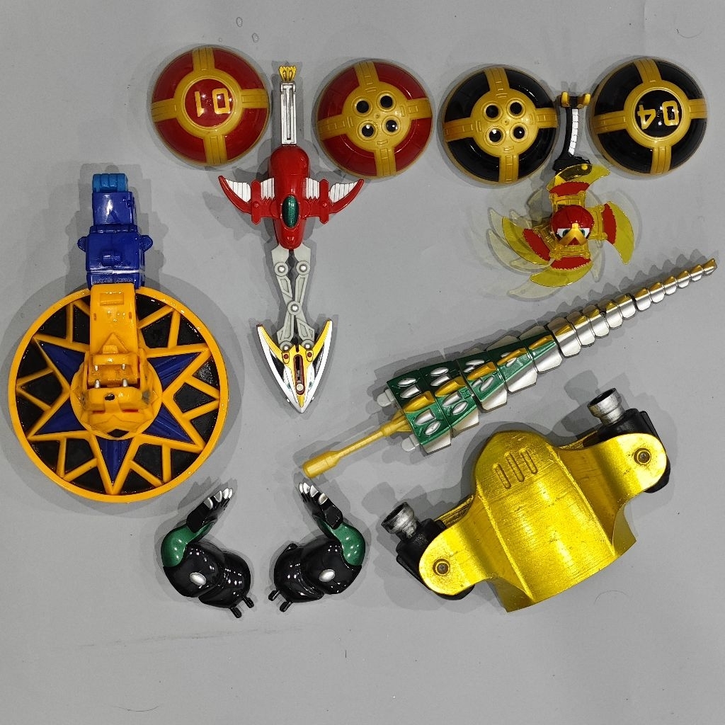 PHỤ KIỆN DX GAORANGER | HURRICANGER - Chỉ Từ 100K