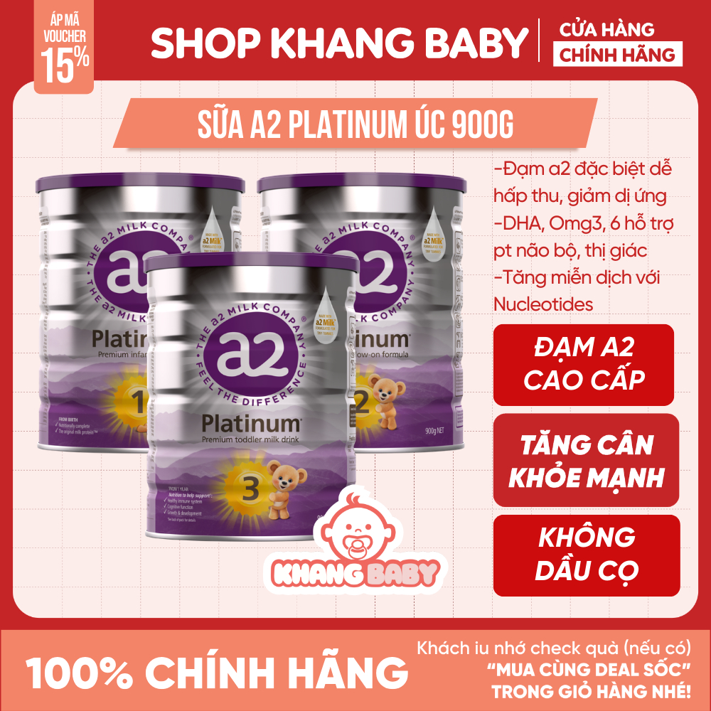 Sữa công thức A2 Platinum đạm A2 cho bé dễ tiêu hóa