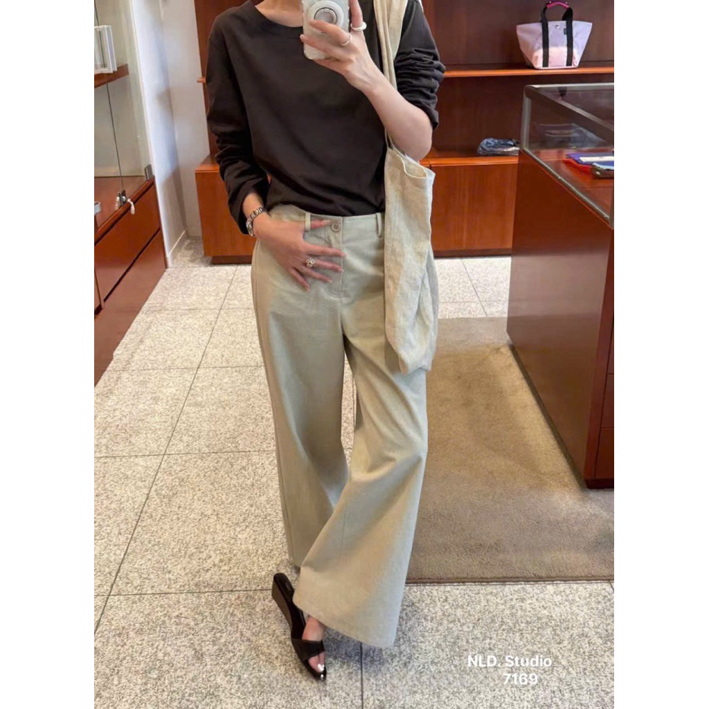 𝑮𝑨𝑽𝑨./𝘾𝙤́ 𝙎ẵ𝙣-𝙒𝙂𝙒𝙀/ W7169 QUẦN KAKI ỐNG SUÔNG HÃG WGWE SIU XINH HÓT TREND 2026 HÀNG ĐẸP QCCC. | BigBuy360 - bigbuy360.vn