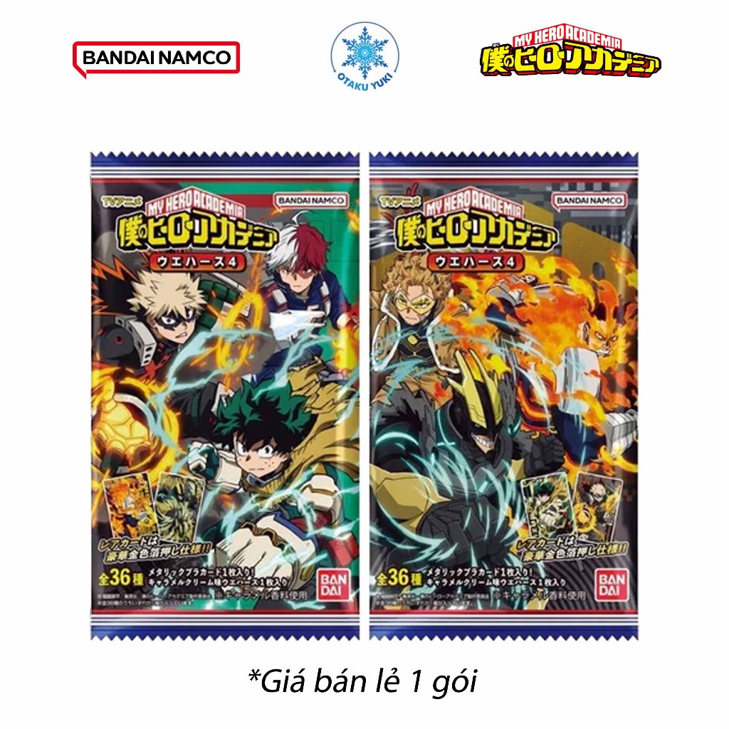 Gói Thẻ Pack Card Boku No Hero - My Hero Academia Wafer 4