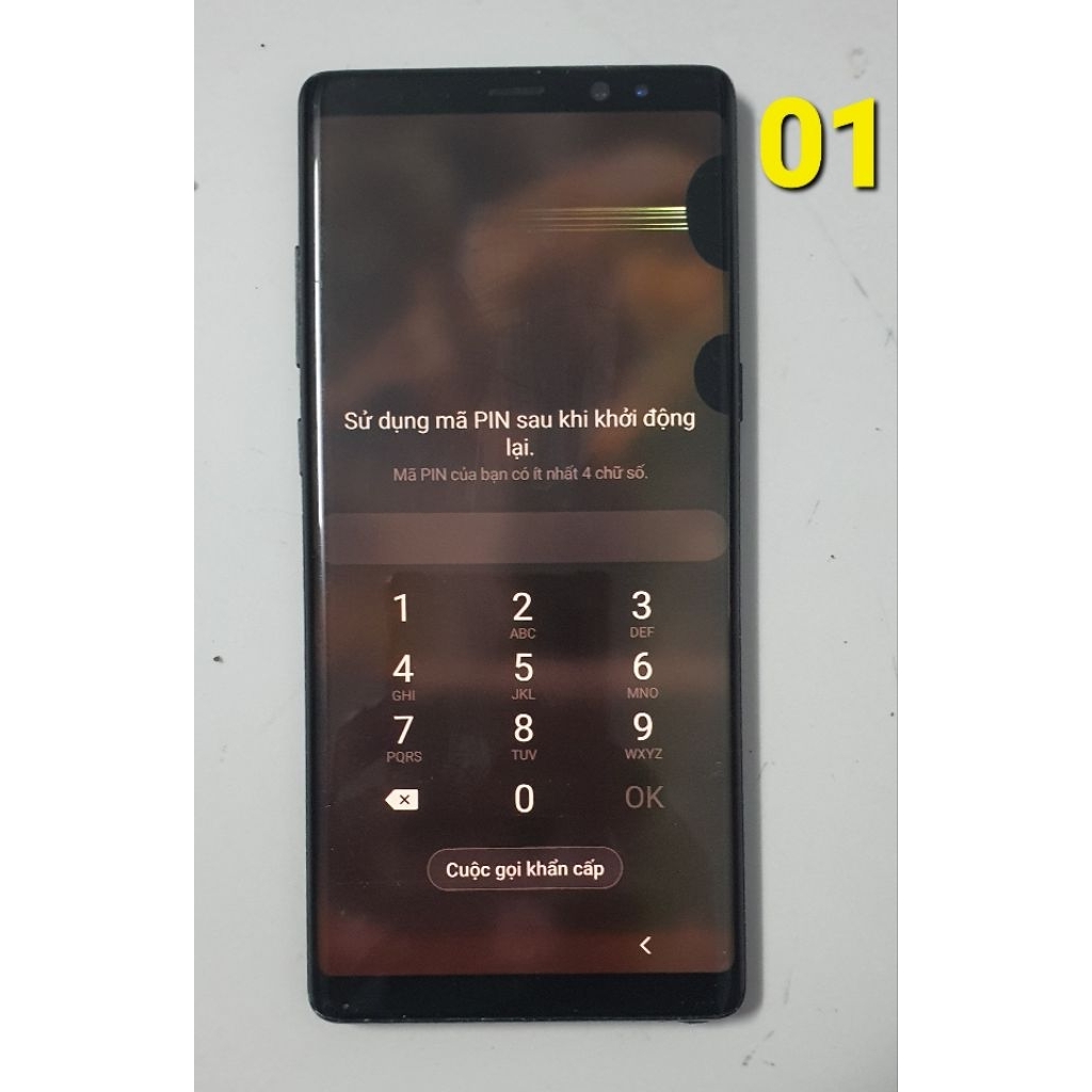 Cụm xác điện thoại samsung note 8 / đọc mô tả bên dưới