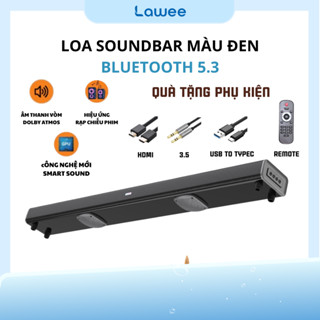 Loa Soundbar Màu Đen Âm Thanh Vòm Tích Hợp Công Nghệ Kết Nối TV, Máy Tính, Bluetooth