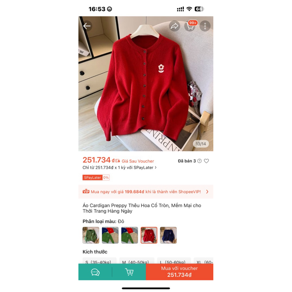 pass áo cardigan ạ