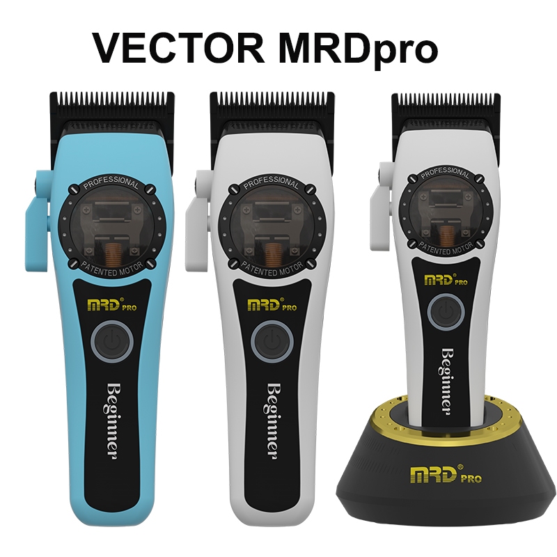 Tông đơ cắt tóc MRD pro, tông đơ chấm viền vector,11000 vòng/phút,có 3 màu hồng/xanh/trắng