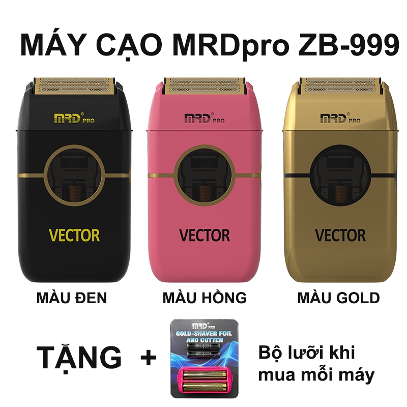 Máy cạo râu MRD ZB-999 động cơ vector 10000 vòng/phút,