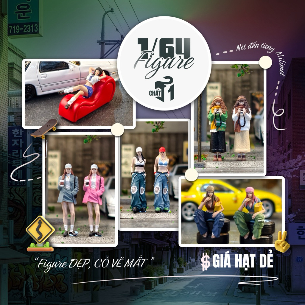 Mô hình Figure 1:64 GIÁ RẺ [Fig nữ S€.x¥ 1/64]