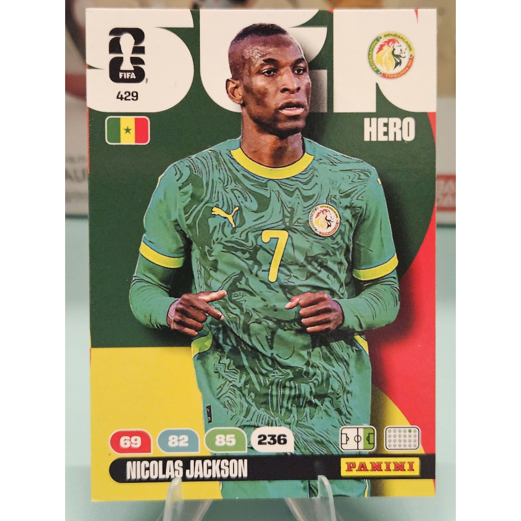 Thẻ Nicolas Jackson Panini World Cup 2026 (Senegal)
